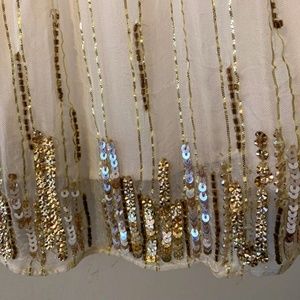 XS Ranna Gill Sparkle Top